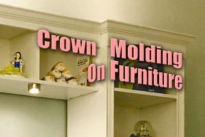 Crown Molding on Furniture