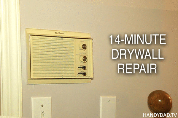 Repair Drywall in 14 minutes