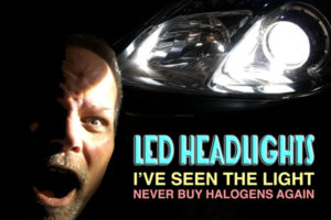 LED vs. HID vs. halogen for headlights and fog lights