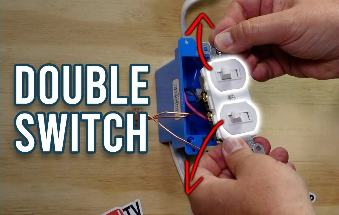 How to Wire a Double Switch – HandyDadTV